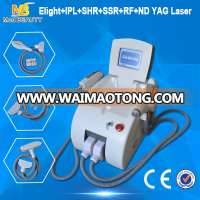 Wholesale Multifunctional E-Light+IPL+RF+ND YAG Laser Machine